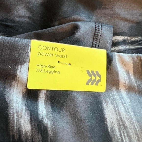 NWT all in motion contour power waist high rise 7/8 legging size XL - Picture 9 of 9